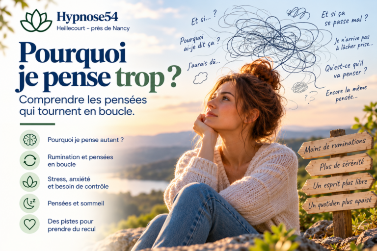 Pourquoi je pense trop ? Comprendre les pensées qui tournent en boucle