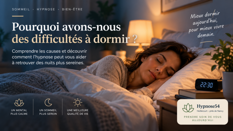 Pourquoi avons-nous des difficultés à dormir ? Comprendre les troubles du sommeil