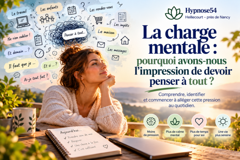 La charge mentale : pourquoi avons-nous l’impression de devoir penser à tout ?